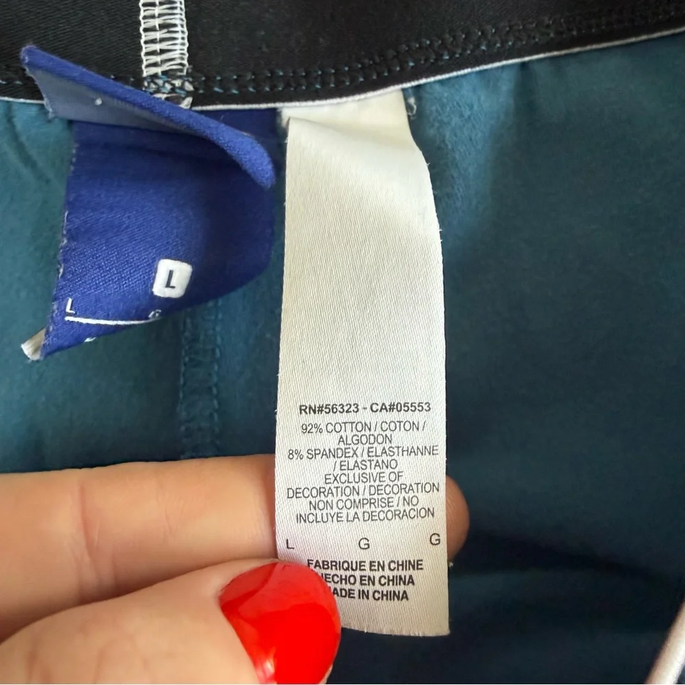 Nike Blue Cropped Leggings